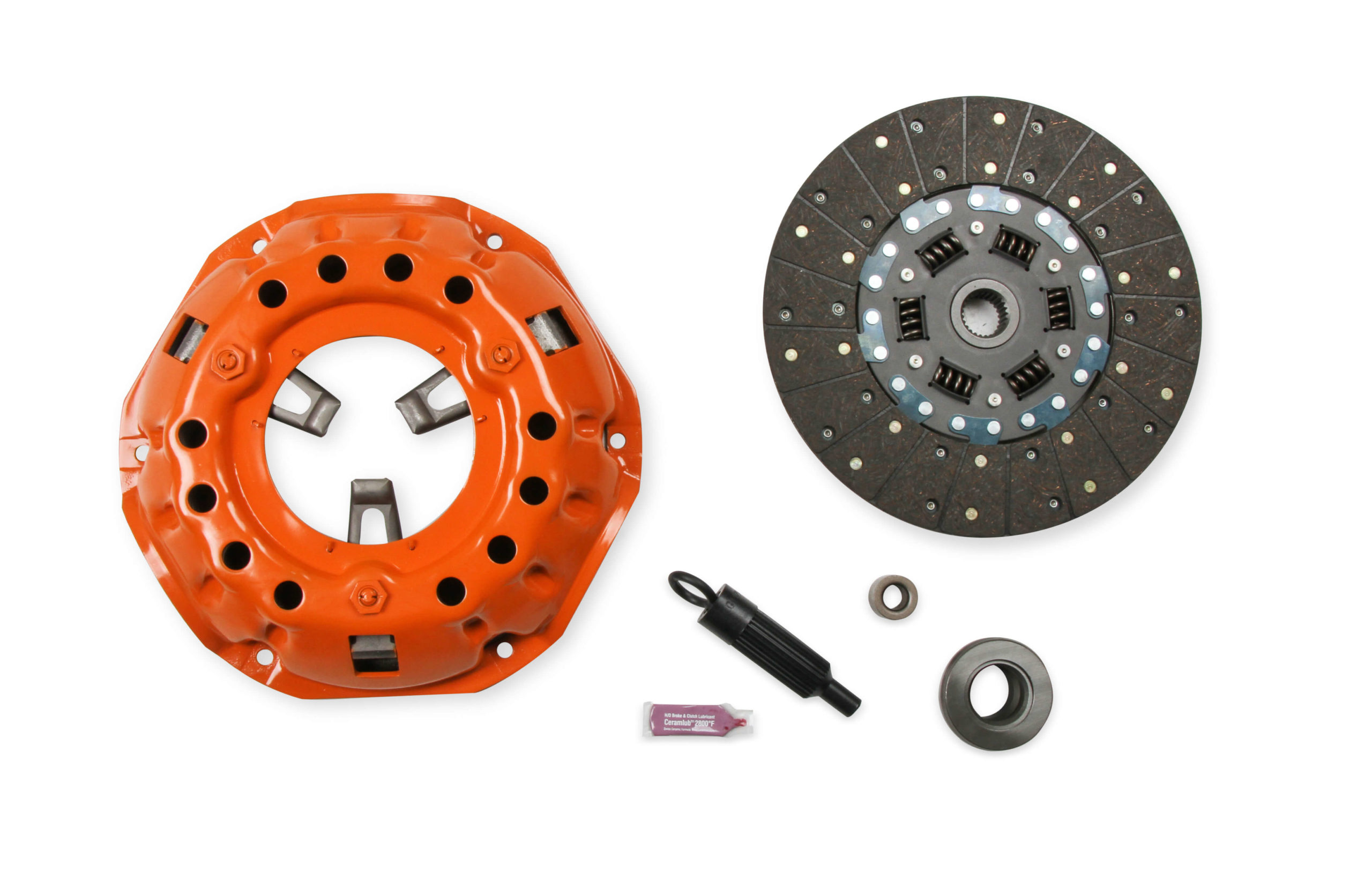 thumbnail image 2 of Heavy Duty Clutch Kit For AMC Ambassador, AMX, Rebel, Jeep CJ5, Wagoneer – 10.5” Organic Disc, 10 Spline 2 of 4