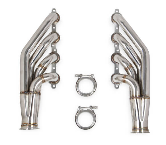 FLOWTECH LS TURBO HEADERS-NATURAL FINISH