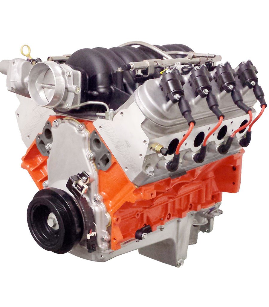 408CI Stroker Crate Engine | GM LS Style | Dressed Long block with Fuel Injection | Aluminum Heads | Roller Cam